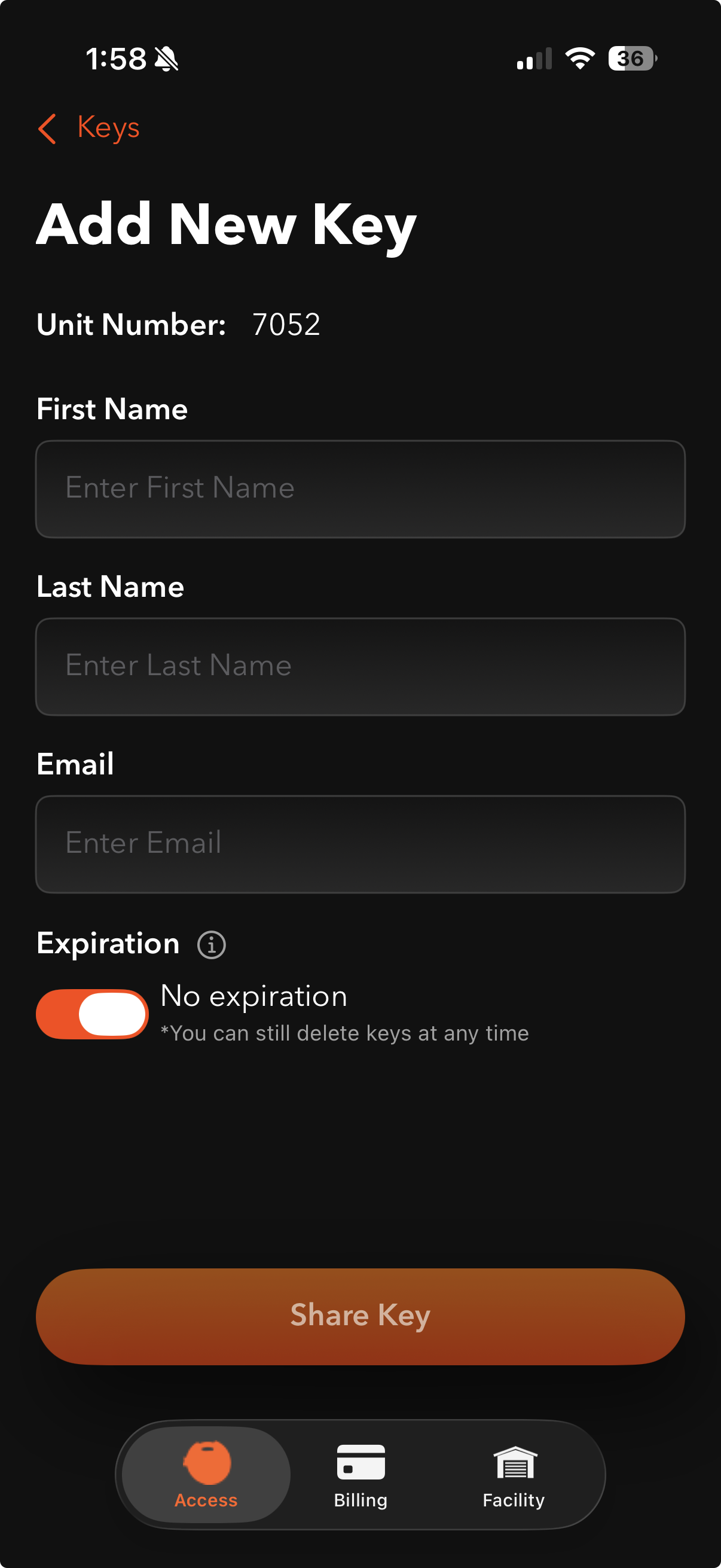 Add Key